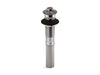 KOHLER K-7127 Bathroom sink drain with non-removable metal stopper and without overflow