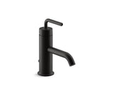 KOHLER K-14402-4A Purist Single-handle bathroom sink faucet with Straight Lever handle, 1.2 gpm