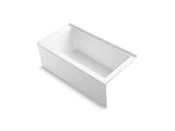 KOHLER K-1956-RA Underscore 60" x 30" alcove bath right drain