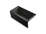 KOHLER K-1956-RA Underscore 60" x 30" alcove bath right drain