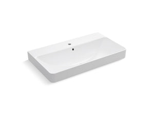 KOHLER K-2749-1 Vox 35-1/2" rectangular vessel bathroom sink