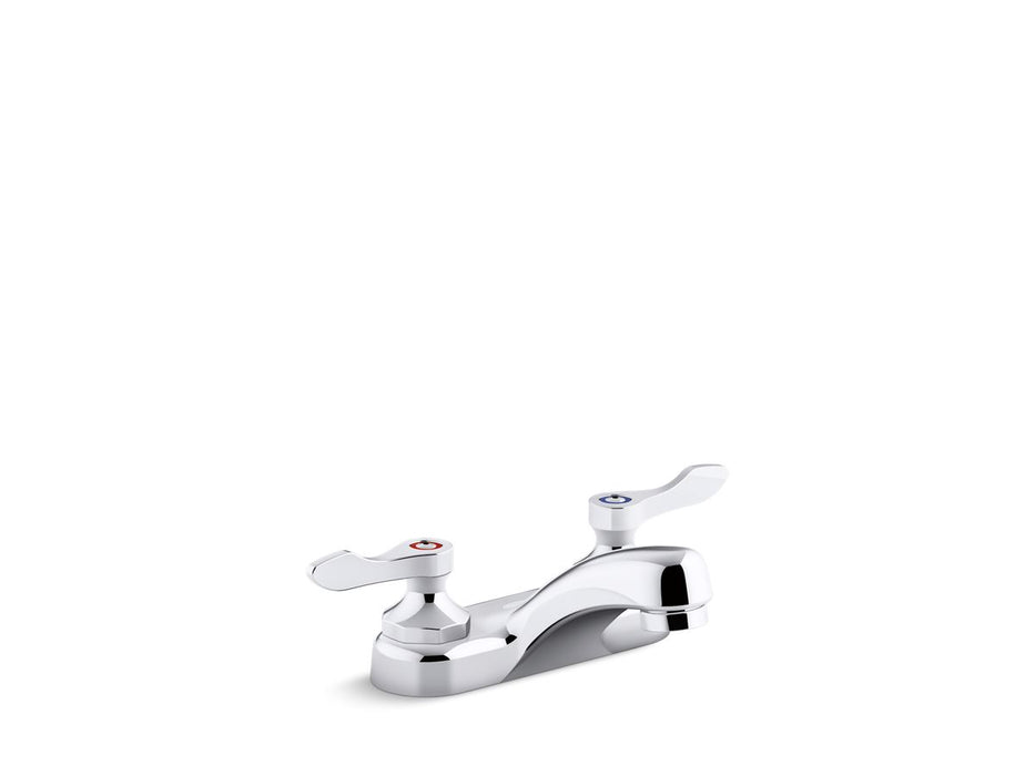 KOHLER K-400T20-4AKA Triton 1.0 gpm centerset bathroom sink faucet with aerated flow and lever handles, drain not included