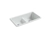 KOHLER K-5312 Iron/Tones Smart Divide 33" top-/undermount double-bowl kitchen sink