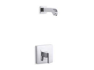 KOHLER K-TLS14670-4 Loure Rite-Temp shower trim kit, without showerhead