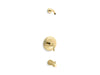 KOHLER K-TLS395-4S Devonshire Rite-Temp bath and shower trim kit, without showerhead