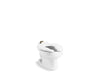 KOHLER K-96064-SS Primary Elongated floor-mount flushometer bowl, antimicrobial finish
