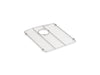KOHLER K-5662 Kennon Stainless steel sink rack, 13 5/8" x 16 1/2", for left-hand bowl