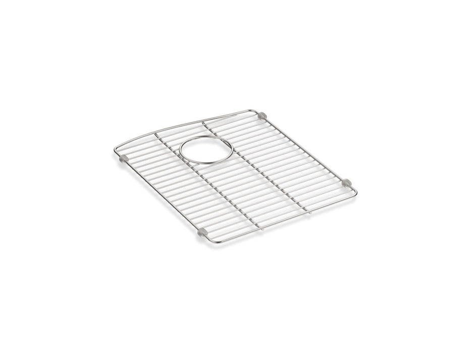 KOHLER K-5662 Kennon Stainless steel sink rack, 13 5/8" x 16 1/2", for left-hand bowl