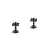 KOHLER K-T98071-3 Artifacts Deck-mount bath faucet handle trim with Cross design
