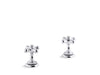 KOHLER K-T98071-3 Artifacts Deck-mount bath faucet handle trim with Cross design