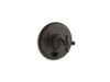 KOHLER K-T72768-3 Artifacts Rite-Temp valve trim with push-button diverter and cross handle