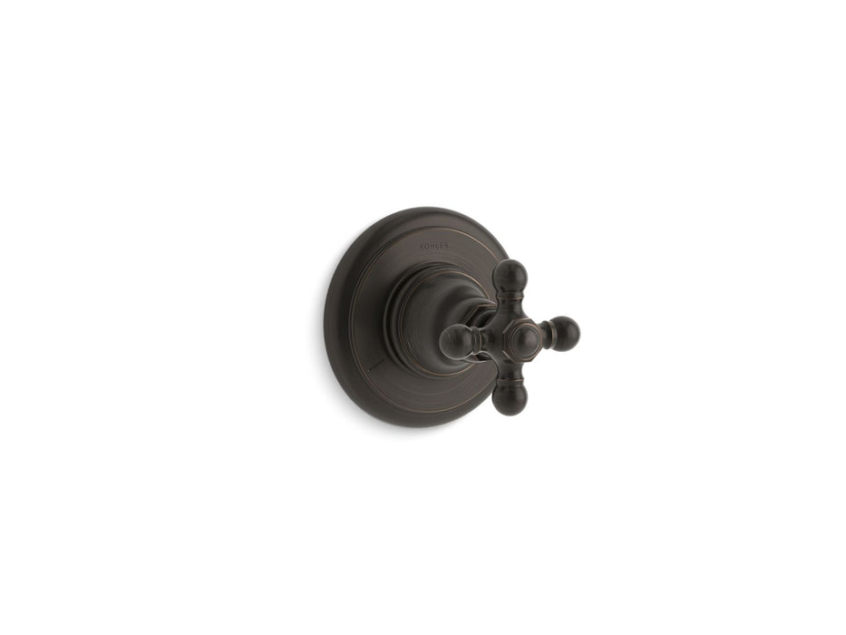 KOHLER K-T72770-3 Artifacts MasterShower transfer valve trim with cross handle