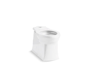KOHLER K-33812 Corbelle Tall elongated toilet bowl with skirted trapway