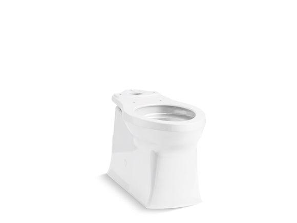 KOHLER K-33812 Corbelle Tall elongated toilet bowl with skirted trapway