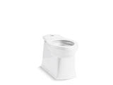 KOHLER K-33812 Corbelle Tall elongated toilet bowl with skirted trapway