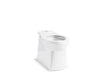 KOHLER K-4144 Corbelle Elongated toilet bowl with skirted trapway