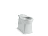 KOHLER K-4144 Corbelle Elongated toilet bowl with skirted trapway