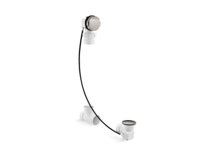 KOHLER K-7214 Clearflo Cable bath drain, less PVC tubing