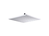 KOHLER K-13696-G Contemporary 10" square single-function rainhead, 1.75 gpm