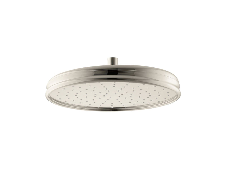 KOHLER Traditional 12" single-function rainhead, 2.5 gpm