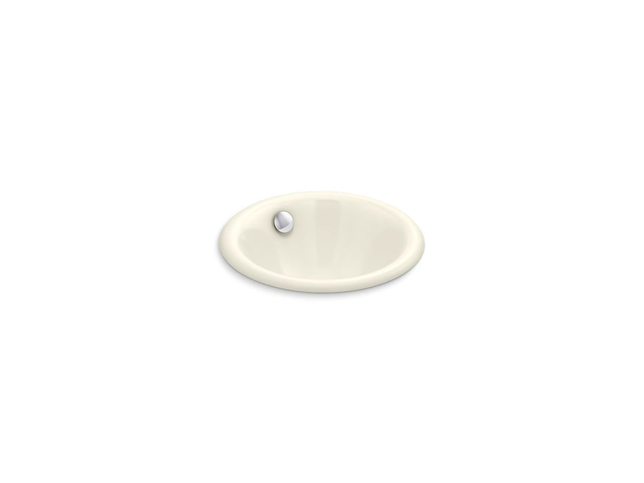 KOHLER K-20211 Iron Plains 12" round drop-in/undermount/vessel bathroom sink