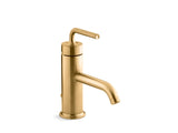 KOHLER K-14402-4A Purist Single-handle bathroom sink faucet with Straight Lever handle, 1.2 gpm