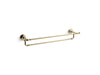 KOHLER Artifacts 24" double towel bar