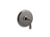 KOHLER K-T72769-4 Artifacts MasterShower temperature control valve trim with lever handle
