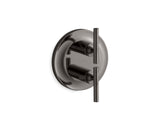 KOHLER K-T14489-4 Purist MasterShower temperature and volume control valve trim