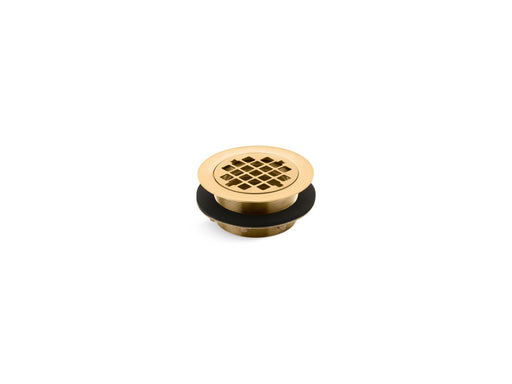 KOHLER Round shower drain for use with plastic pipe, gasket included