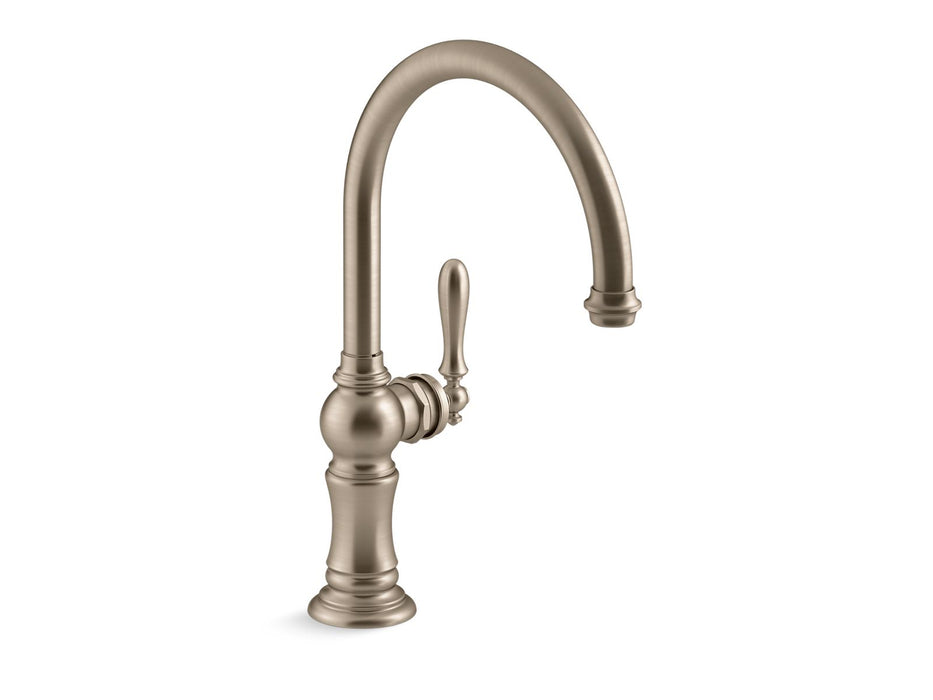 KOHLER Artifacts Single-handle kitchen sink faucet