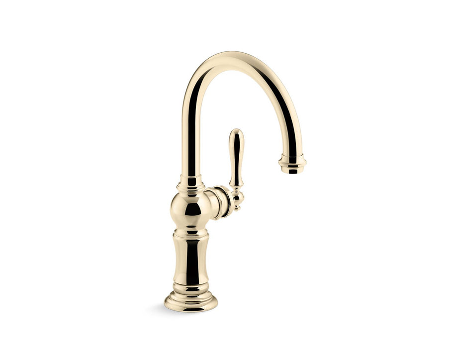KOHLER Artifacts Single-handle kitchen sink faucet