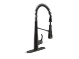 KOHLER K-22033 Simplice Semi-professional kitchen sink faucet with three-function sprayhead