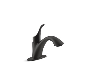 KOHLER K-22035 Simplice Pull-out laundry sink faucet with two-function sprayhead