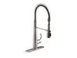 KOHLER K-22033 Simplice Semi-professional kitchen sink faucet with three-function sprayhead