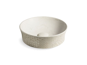 KOHLER K-8324 Kensho 16" round vessel bathroom sink, no overflow