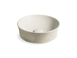 KOHLER K-8324 Kensho 16" round vessel bathroom sink, no overflow
