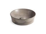 KOHLER K-8324 Kensho 16" round vessel bathroom sink, no overflow