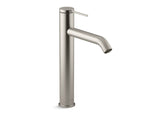 KOHLER K-77959-4A Components Tall single-handle bathroom sink faucet, 1.2 gpm