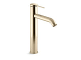 KOHLER K-77959-4A Components Tall single-handle bathroom sink faucet, 1.2 gpm