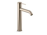KOHLER K-77959-4A Components Tall single-handle bathroom sink faucet, 1.2 gpm