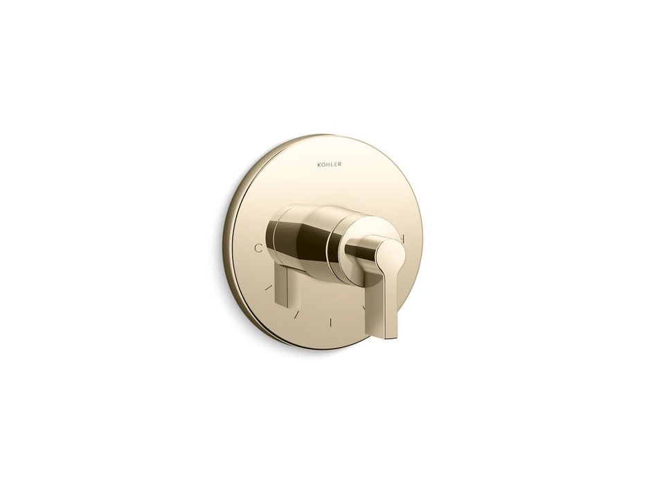 KOHLER Components MasterShower temperature control valve trim with Lever handle