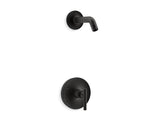 KOHLER K-TLS14422-4 Purist Rite-Temp shower trim kit with lever handle, without showerhead