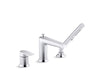 KOHLER K-97070-4 Hint Deck-mount bath faucet with handshower