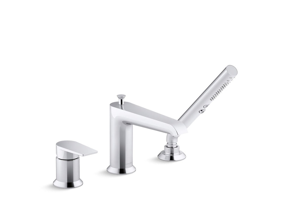 KOHLER K-97070-4 Hint Deck-mount bath faucet with handshower