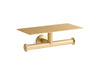 KOHLER Components Covered double toilet paper holder