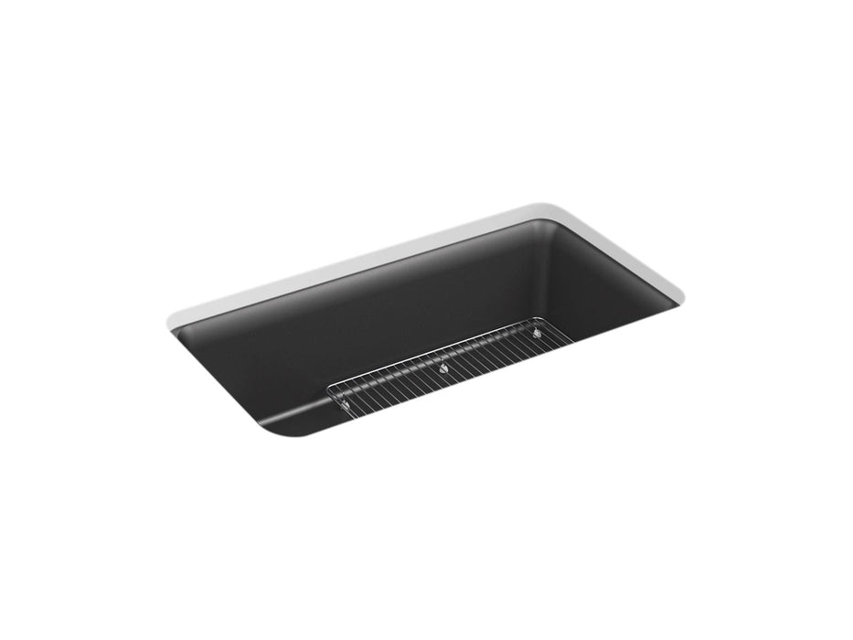 KOHLER K-8206 Cairn 33-1/2" undermount single-bowl kitchen sink