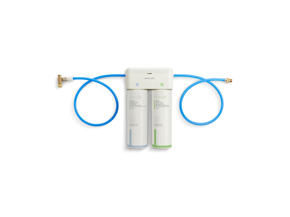 KOHLER K-29638 Aquifer+ Two-stage under-counter filtration system