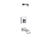 KOHLER K-T14664-4L Loure Rite-Temp bath and shower trim kit with push-button diverter, without showerhead