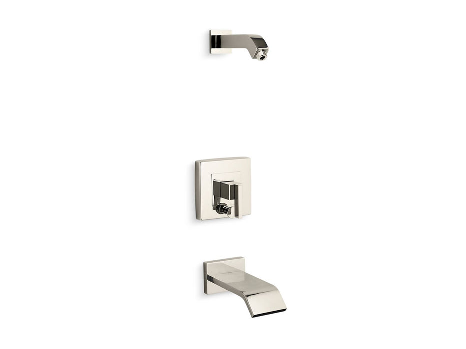 KOHLER K-T14664-4L Loure Rite-Temp bath and shower trim kit with push-button diverter, without showerhead